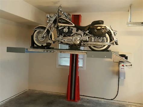 garage motorcycle lifts residential.